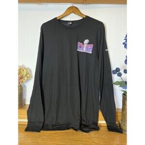 Allmade Super Bowl LVIII Long Sleeve T Shirt Black Men’s XL